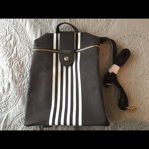 Brand New Henri Bendel Canvas Backpack